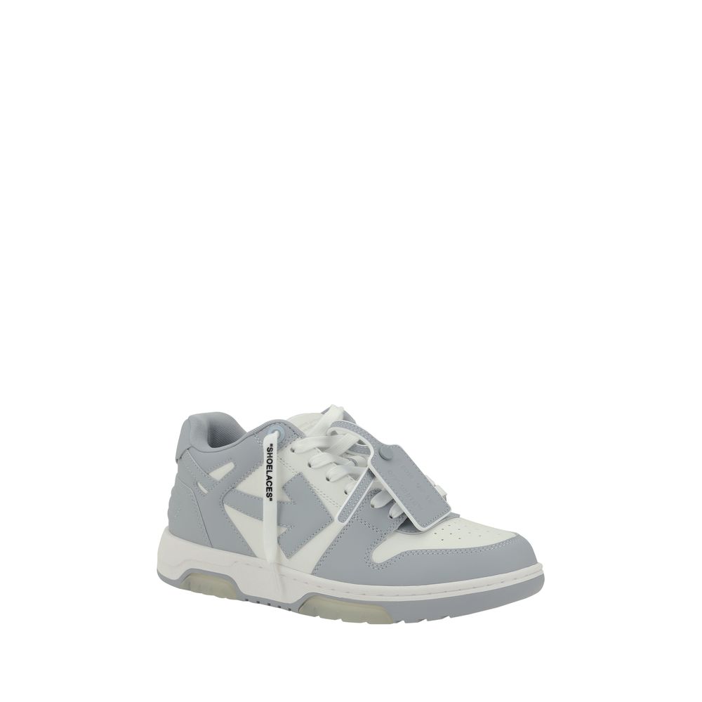 Off-White Gray Rubber Low Top Sneakers
