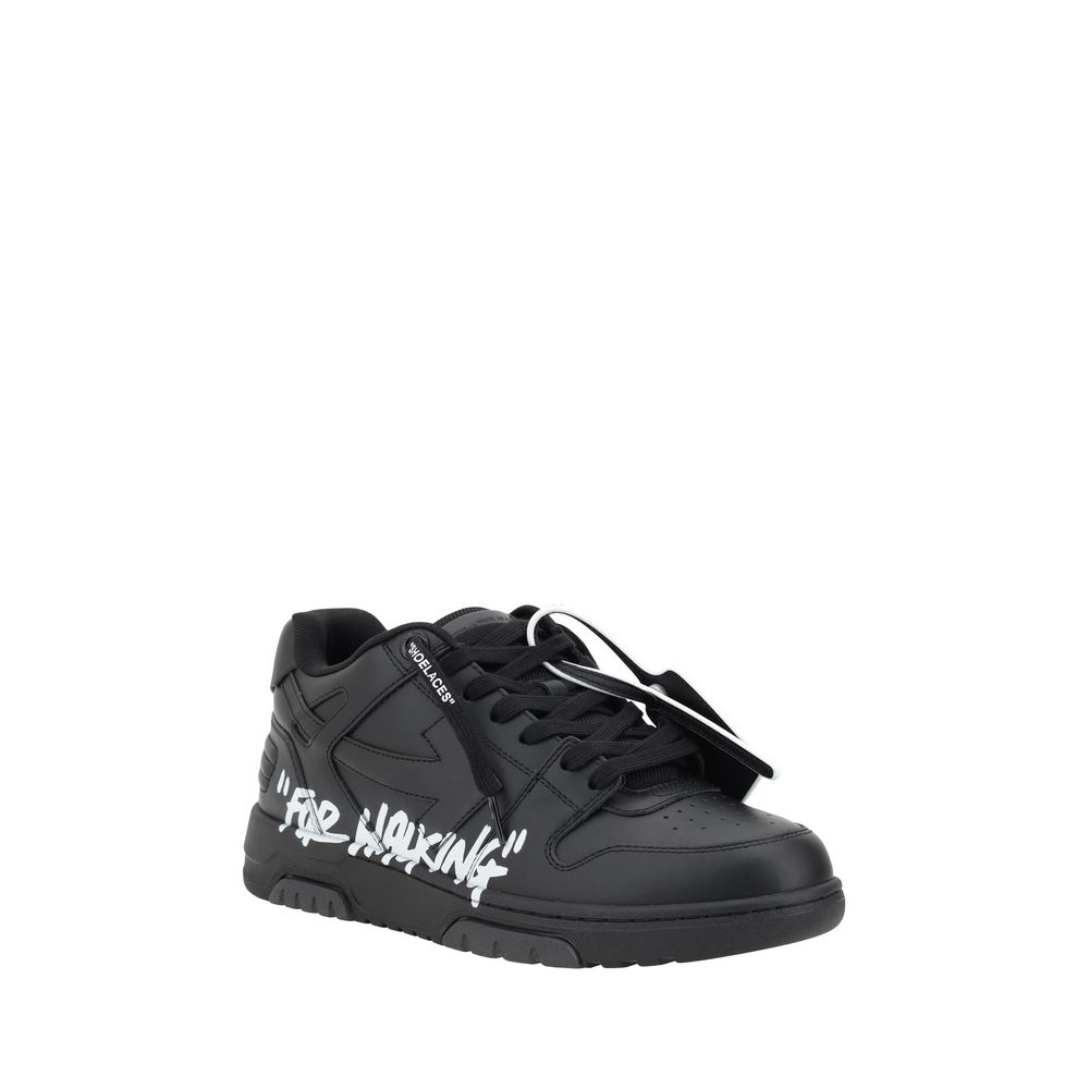 Off-White Black Rubber Chunky Sneakers