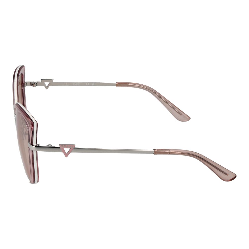 Guess Pink Metal Sunglasses
