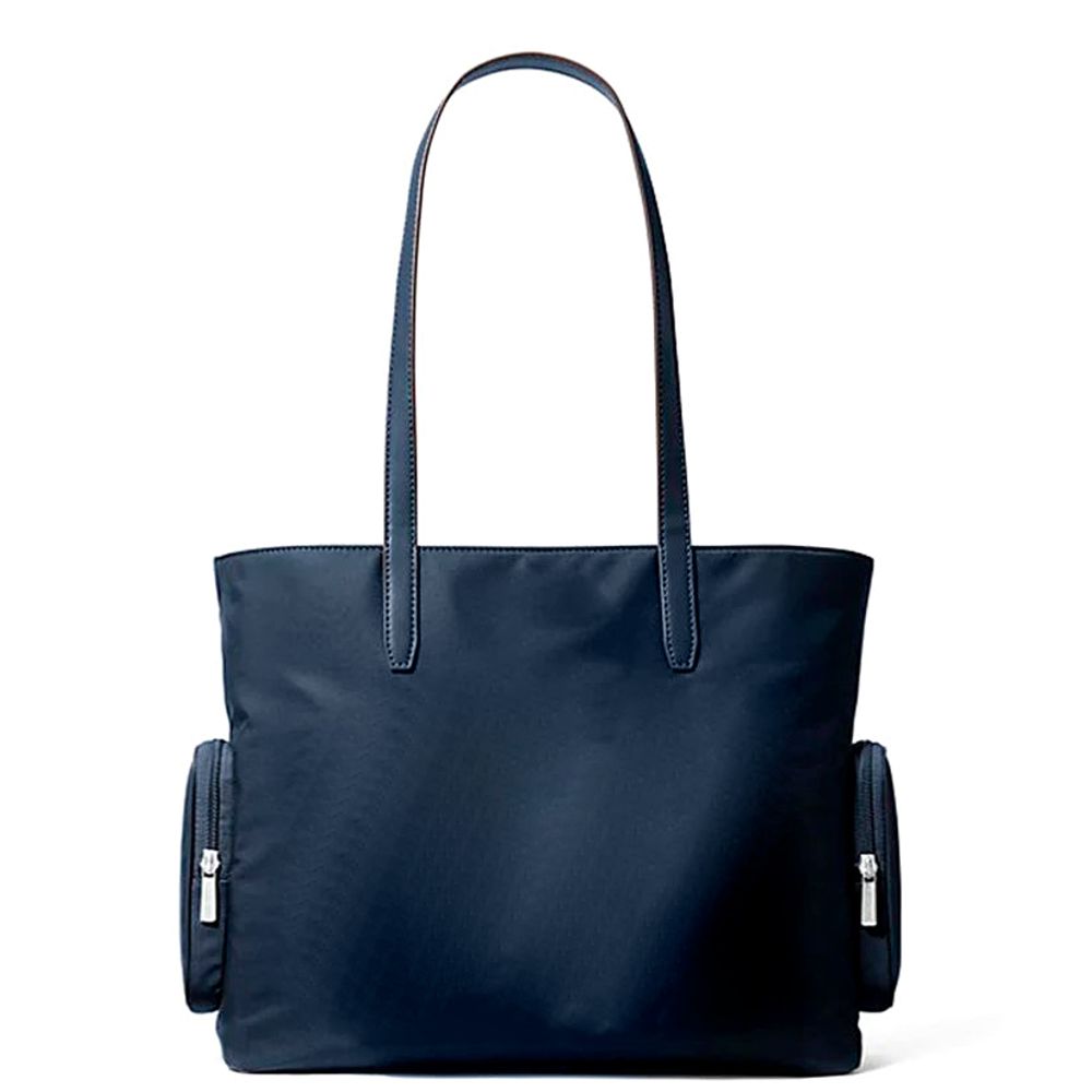 Michael Kors Blue Nylon Tote Bag
