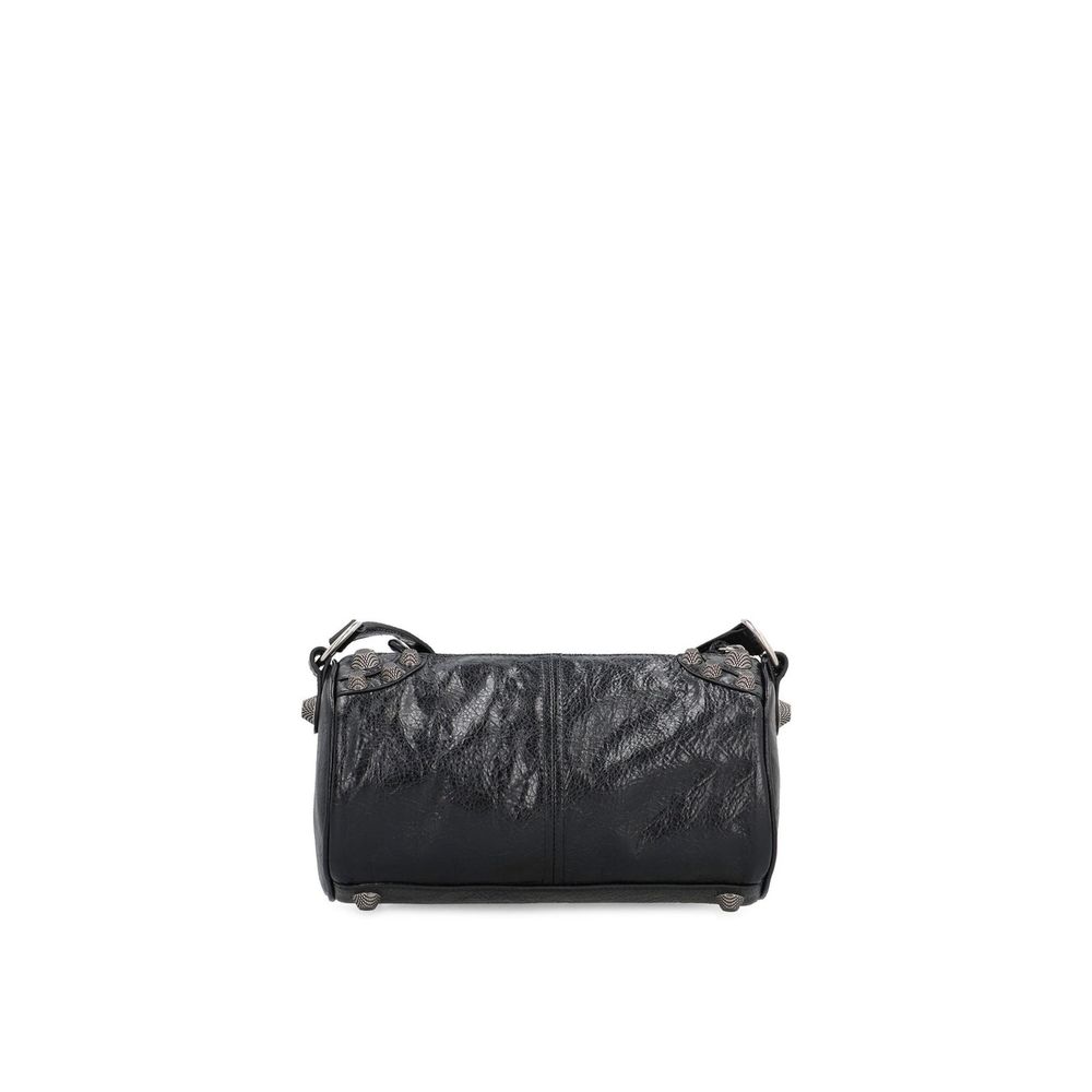 Balenciaga Black Lamb Leather Shoulder Bag