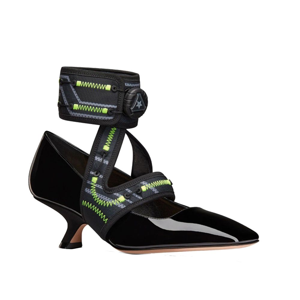 Dior Black Calfskin High Heel Pumps