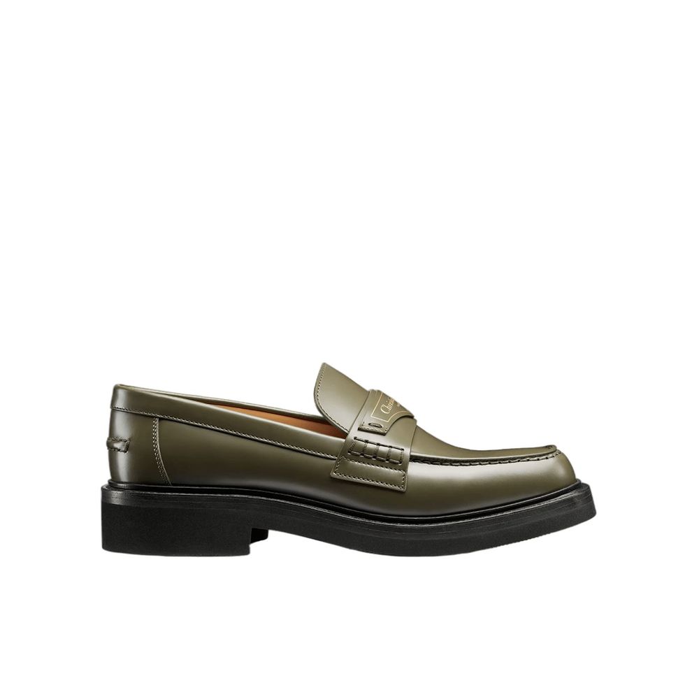 Dior Bicolor Calfskin Slip-On Loafers