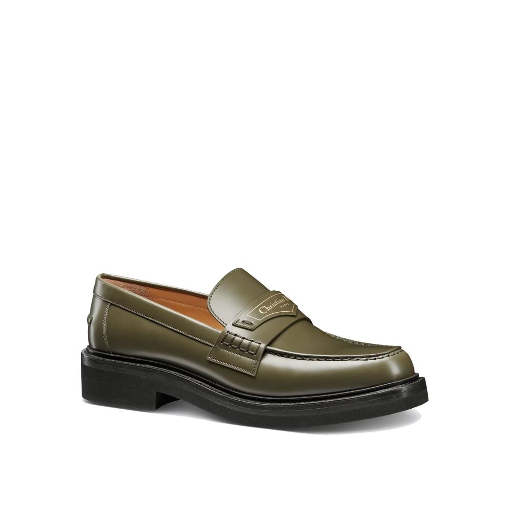 Dior Bicolor Calfskin Slip-On Loafers