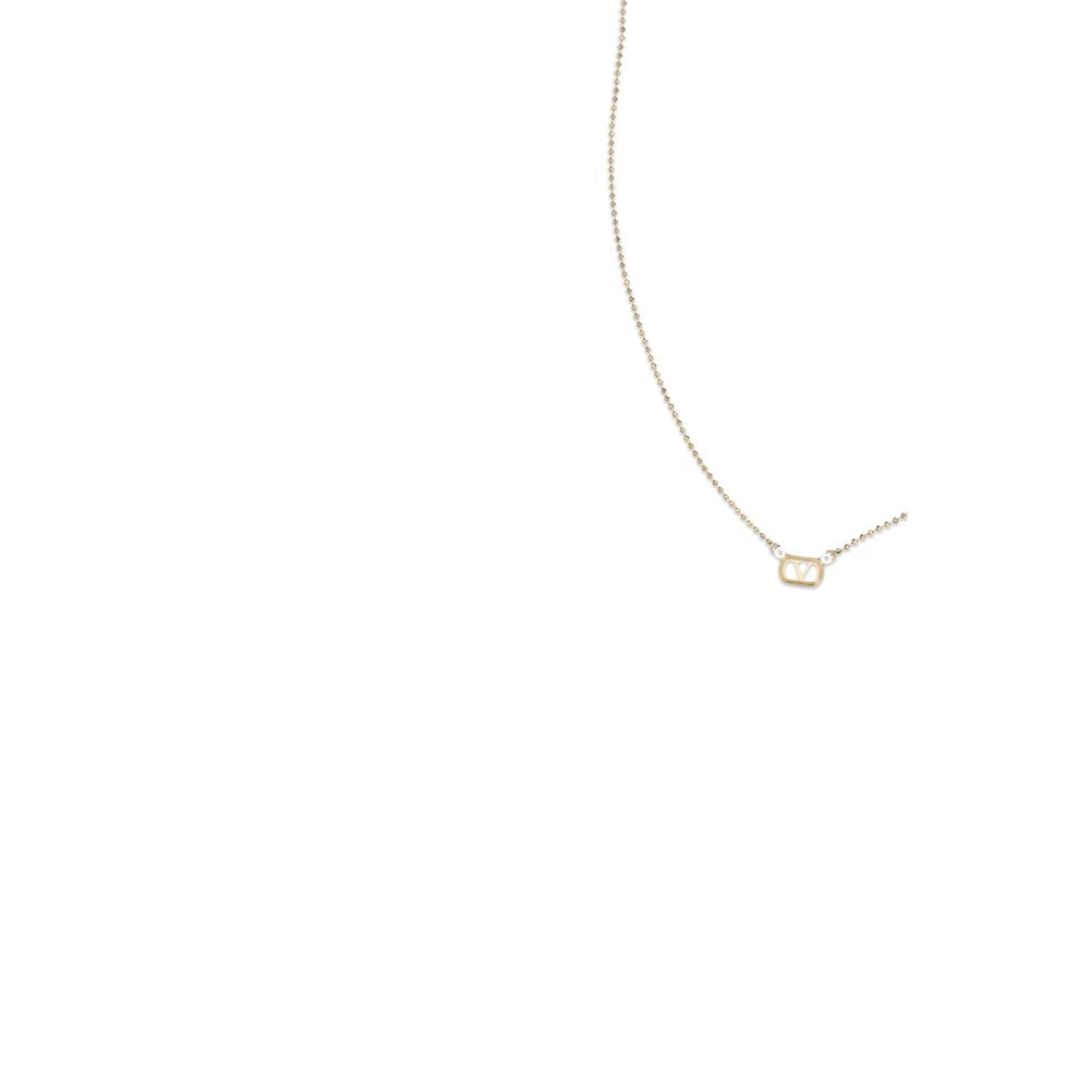 Valentino Garavani Gold Brass Necklace