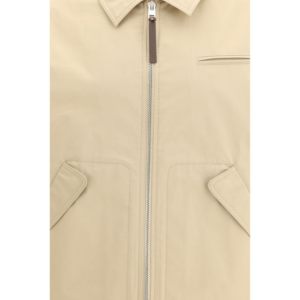 Moschino Beige Cotton Coat