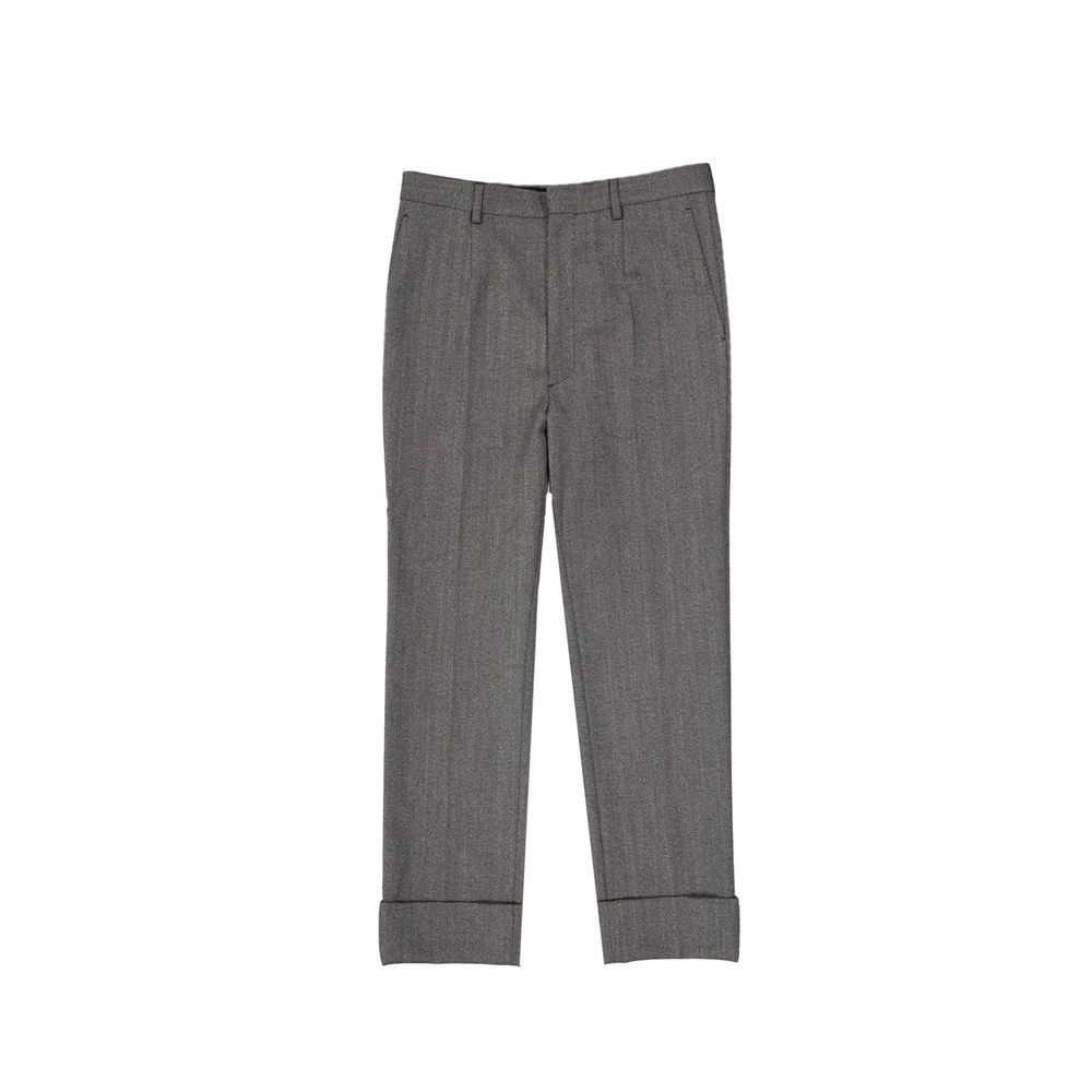 Prada Gray Wool Dress Pants