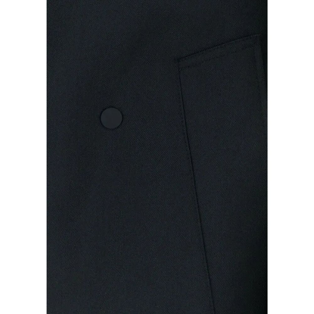 Burberry Black Polyester Coat