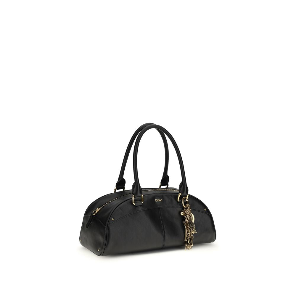 Chloé Black Calf Leather Bos Taurus Handbag
