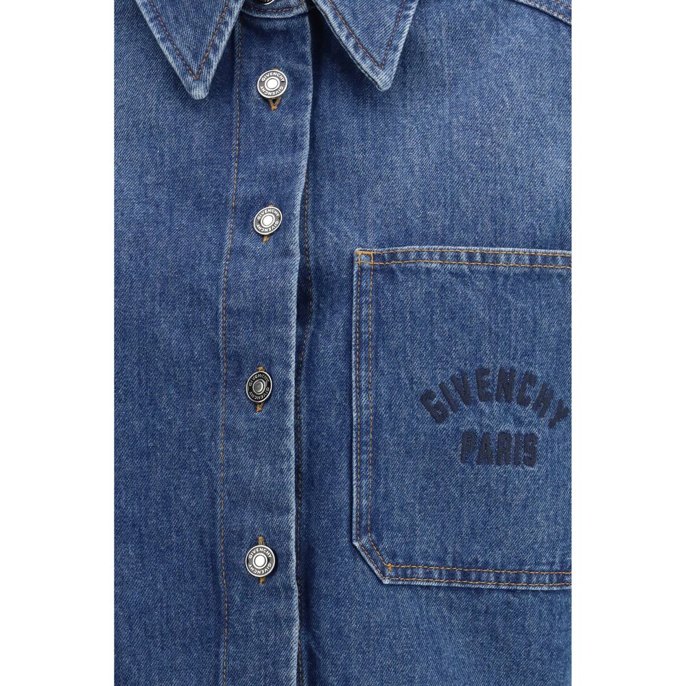 Givenchy Blue Denim Shirt
