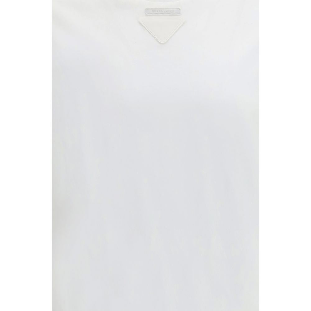 Prada White Cotton T-Shirt