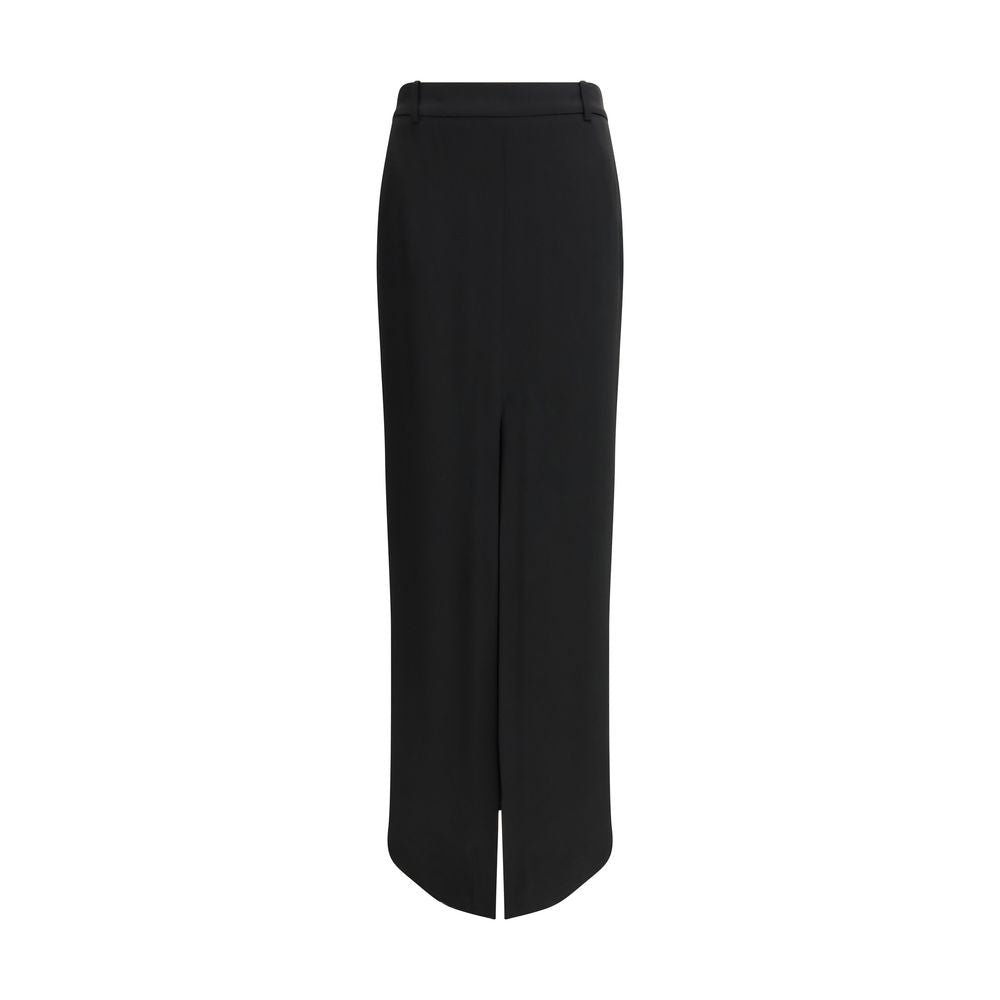 Tom Ford Black Acetate Long Skirt