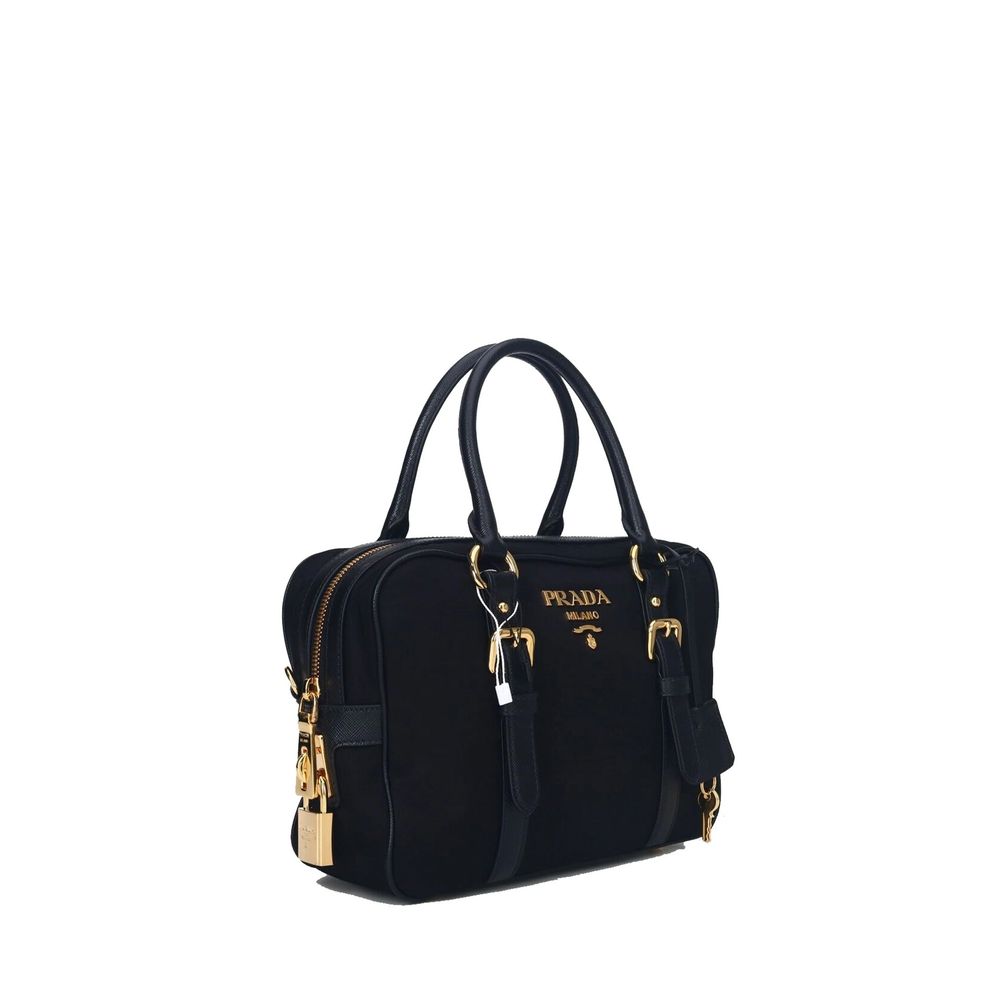 Prada Black Nylon Handbag