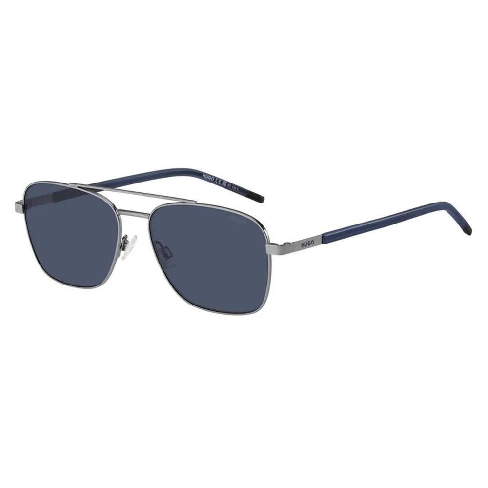 Hugo Boss Gray Metal Sunglasses