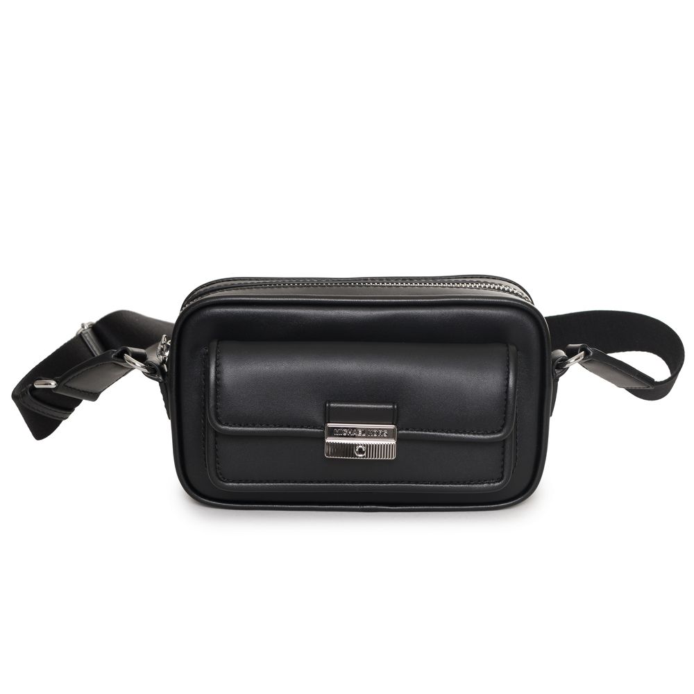 Michael Kors Black Fur Belt Bag