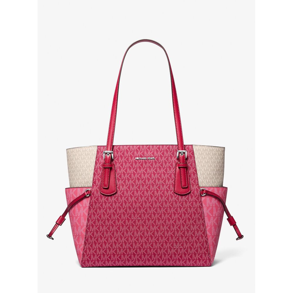 Michael Kors Multicolor Canvas Tote Bag