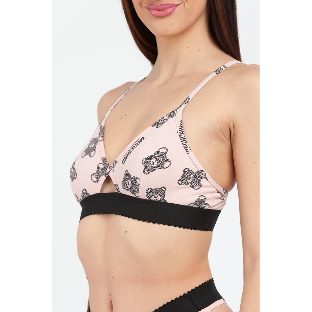 Moschino Multicolor Cotton Bra