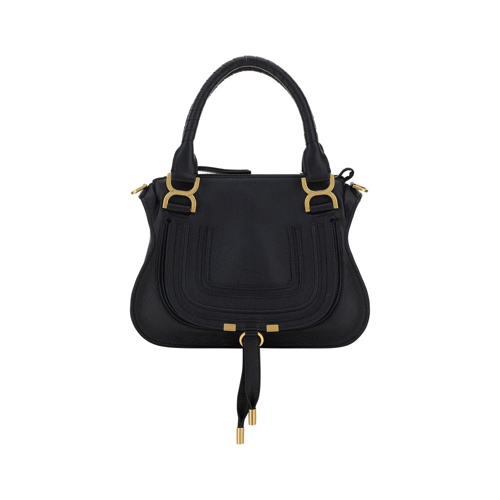 Chloé Black Calf Leather Bos Taurus Shoulder Bag