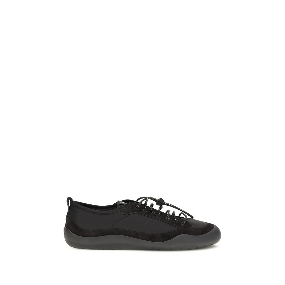 Prada Black Polyamide Athletic Sneakers