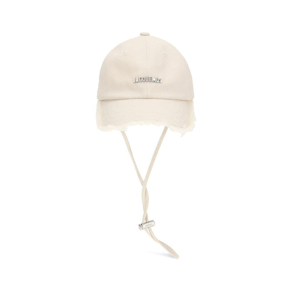 Jacquemus Beige Cotton Cap (Baseball Hat)