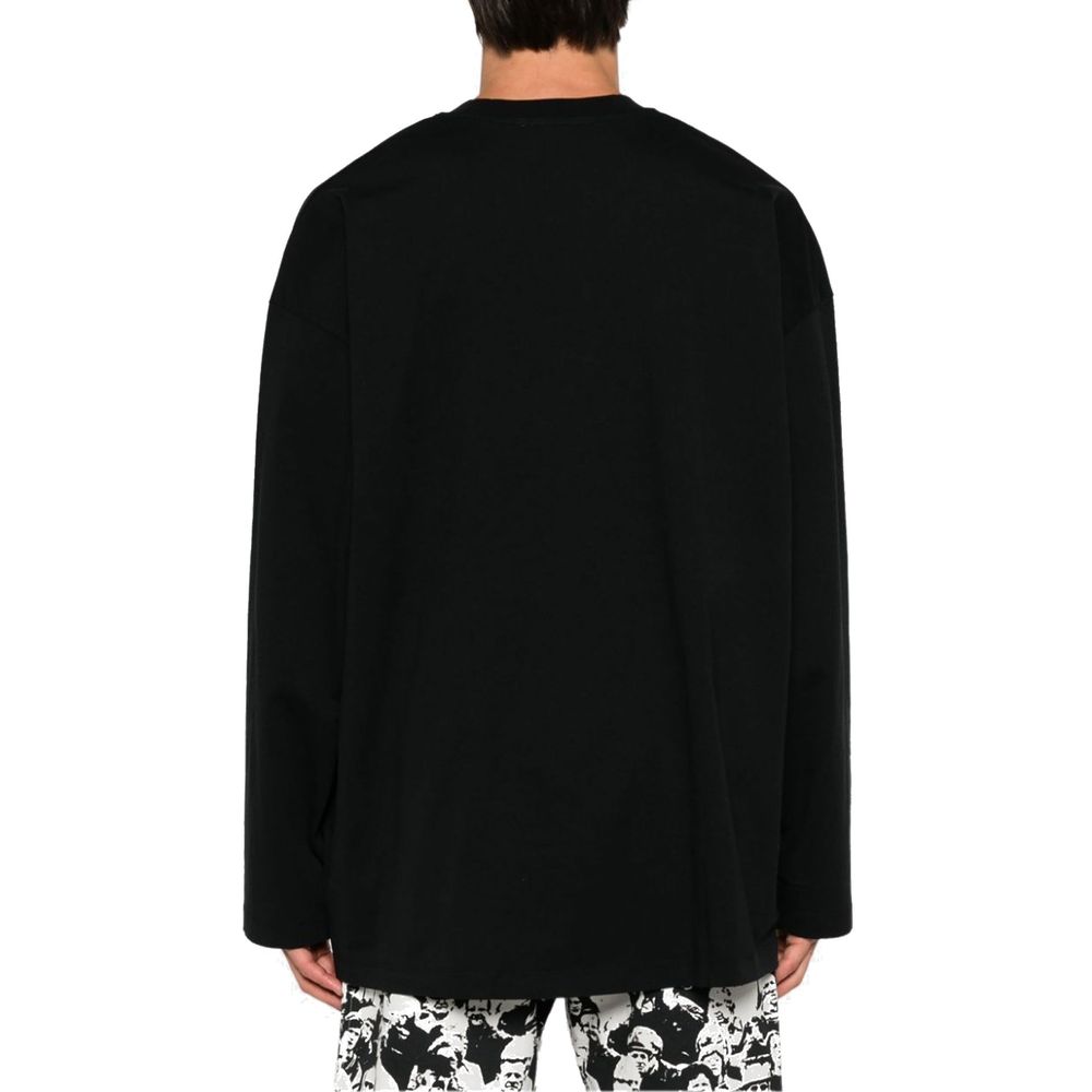 Off-White Black Cotton T-Shirt
