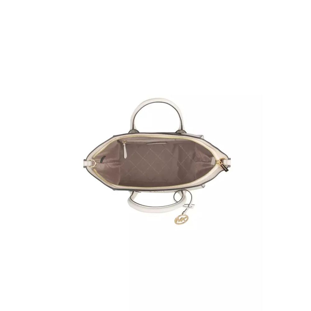Michael Kors Beige Leather Handbag