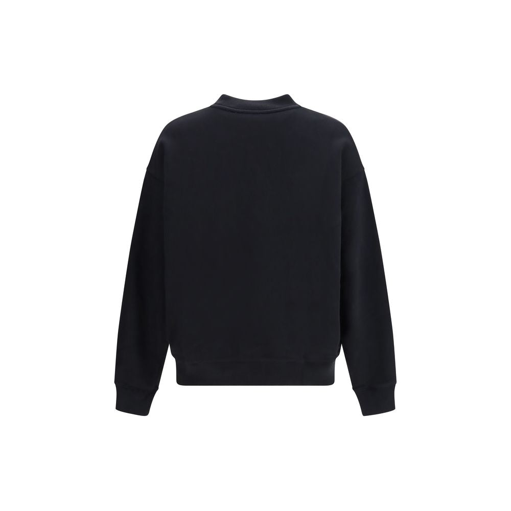 Off-White Black Cotton Sweatshirt