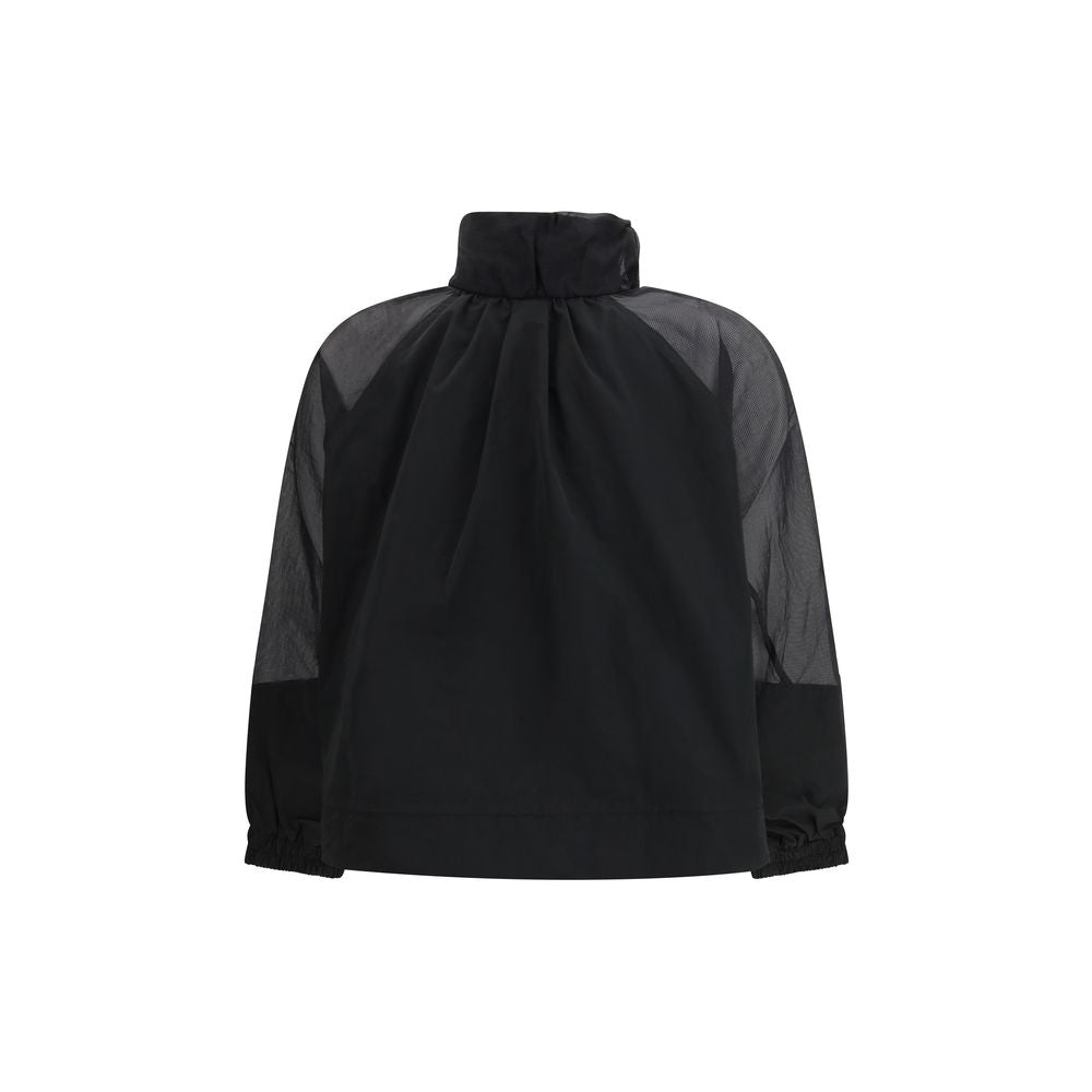 PINKO Black Polyester Shell Jacket
