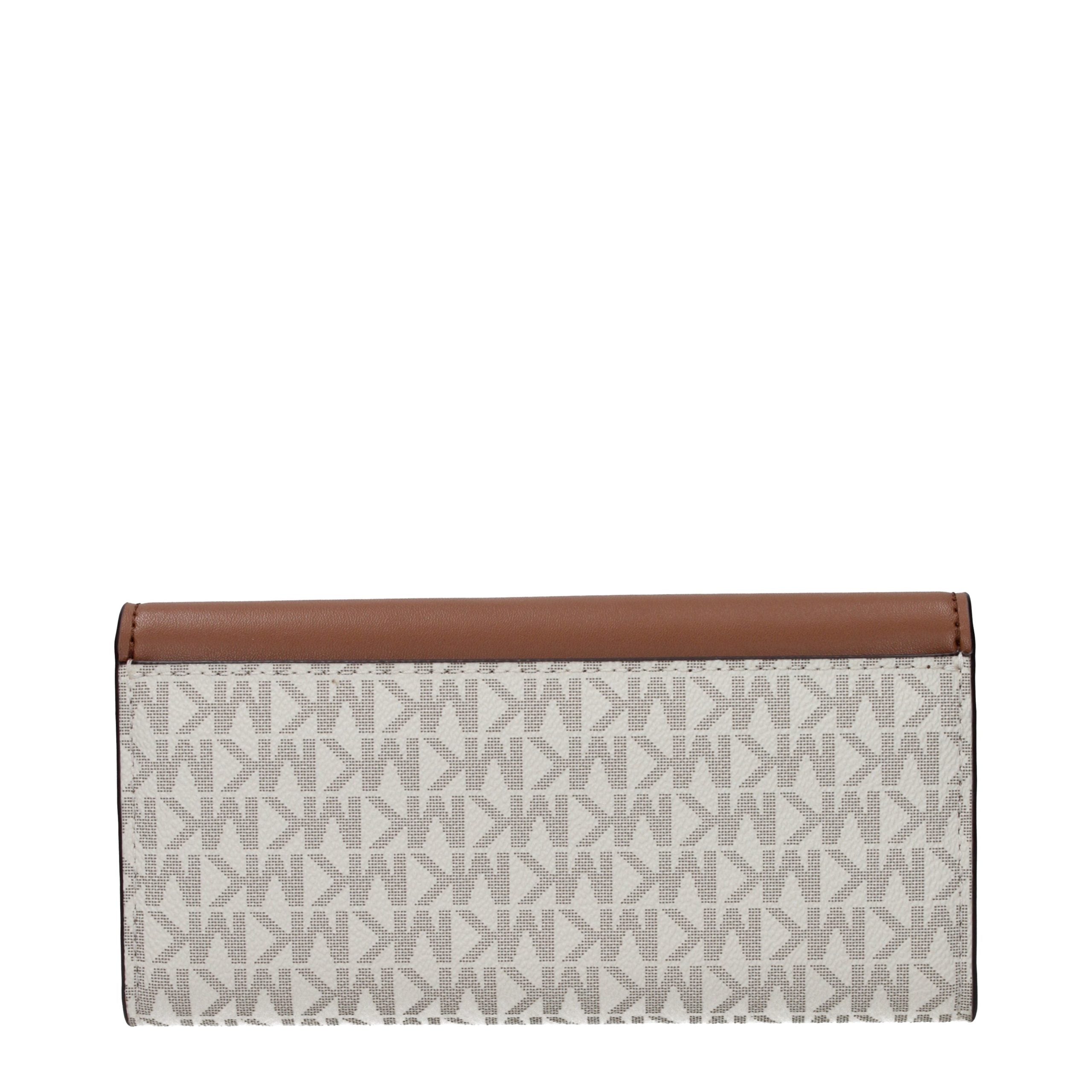 Michael Kors Beige Fabric Wallet