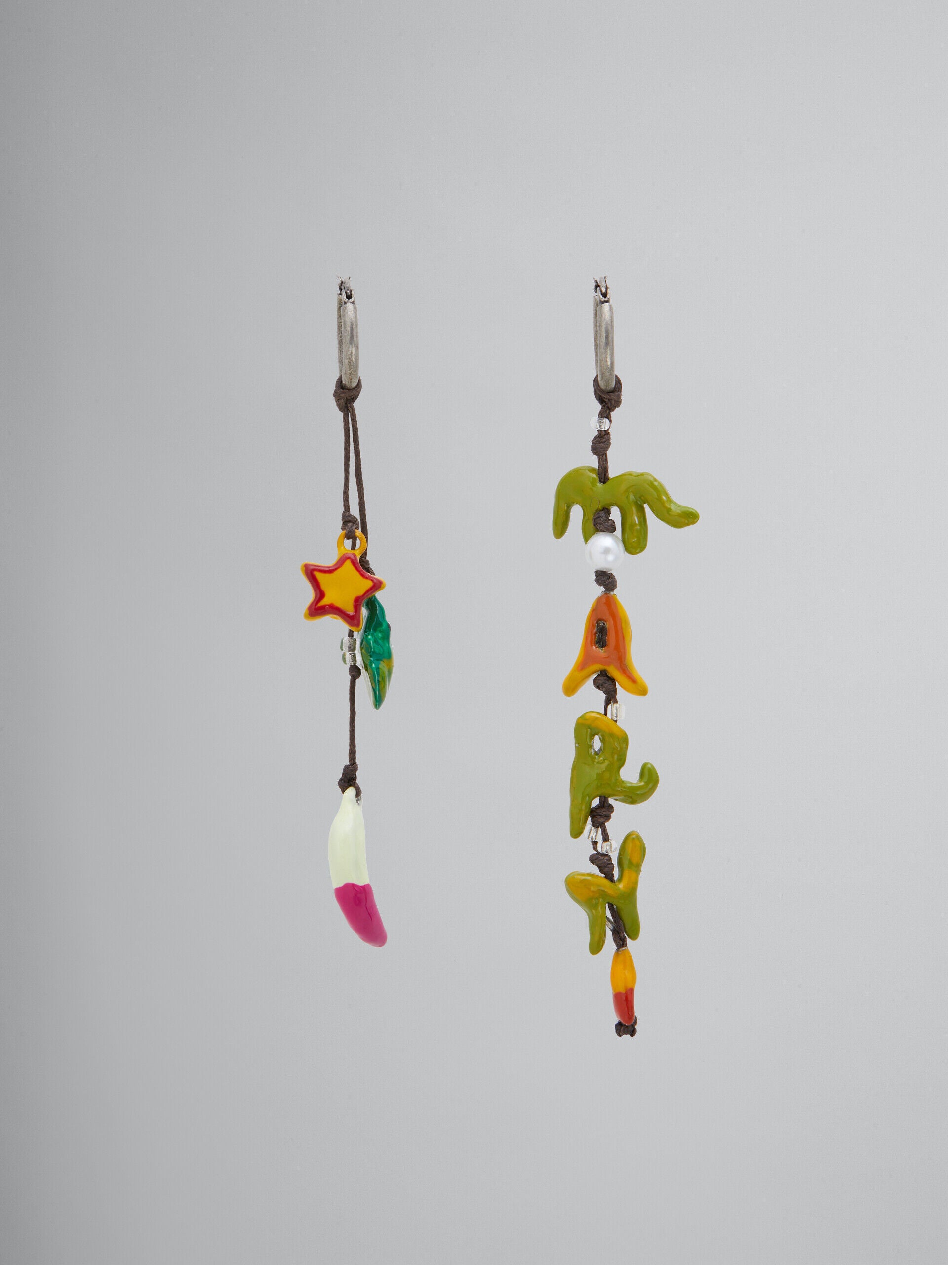 Marni Multicolor Fibres Earrings
