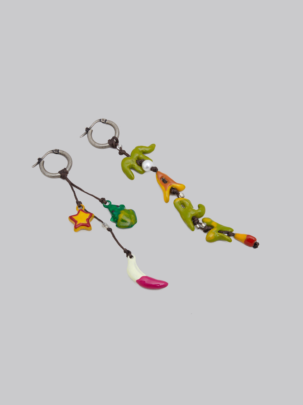 Marni Multicolor Fibres Earrings