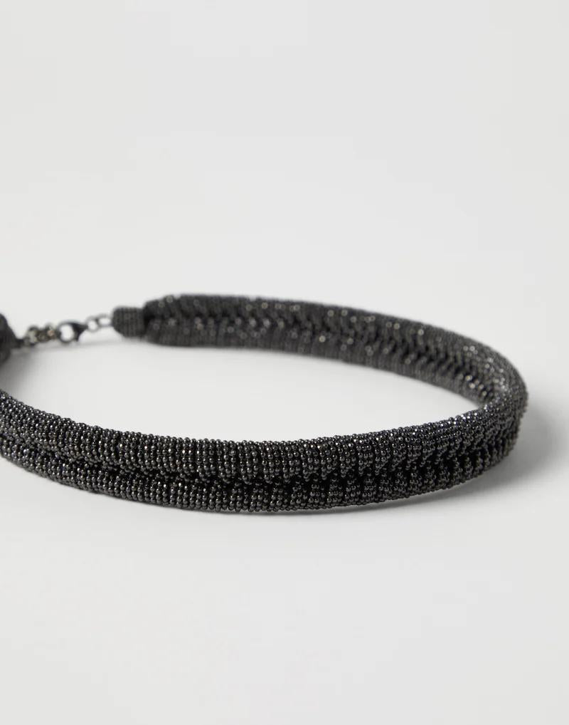Brunello Cucinelli Black Brass Bracelet