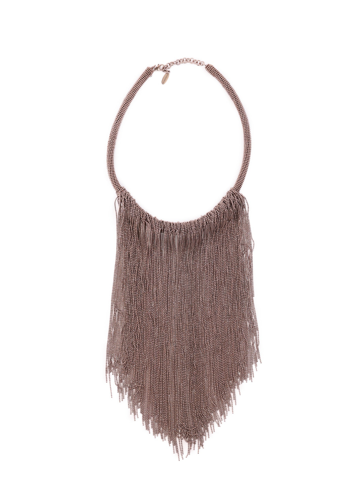 Brunello Cucinelli Copper Brass Necklace