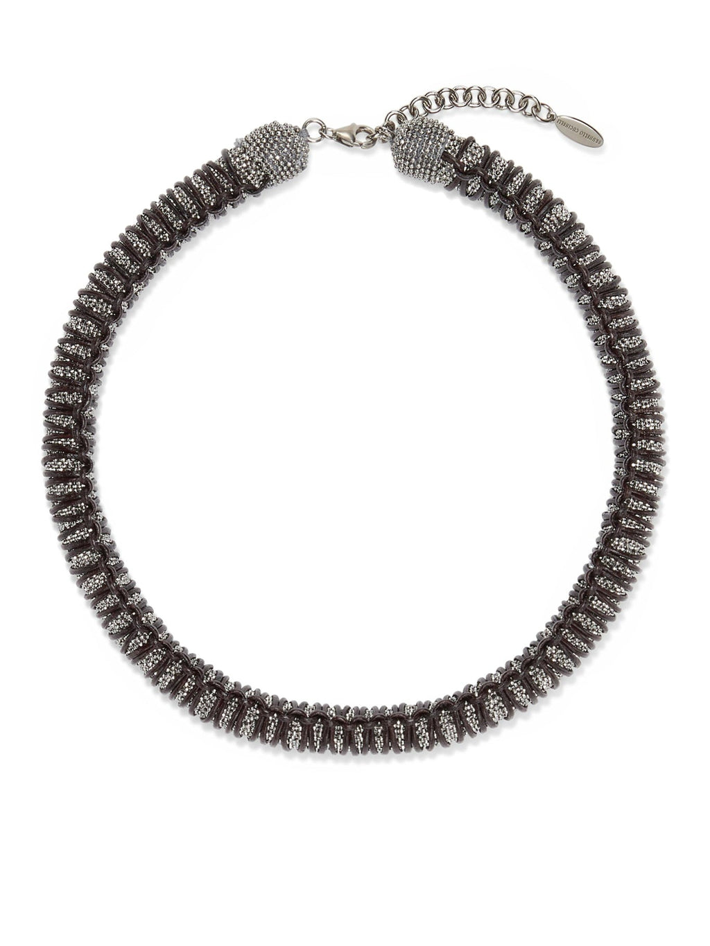 Brunello Cucinelli Silver Brass Necklace