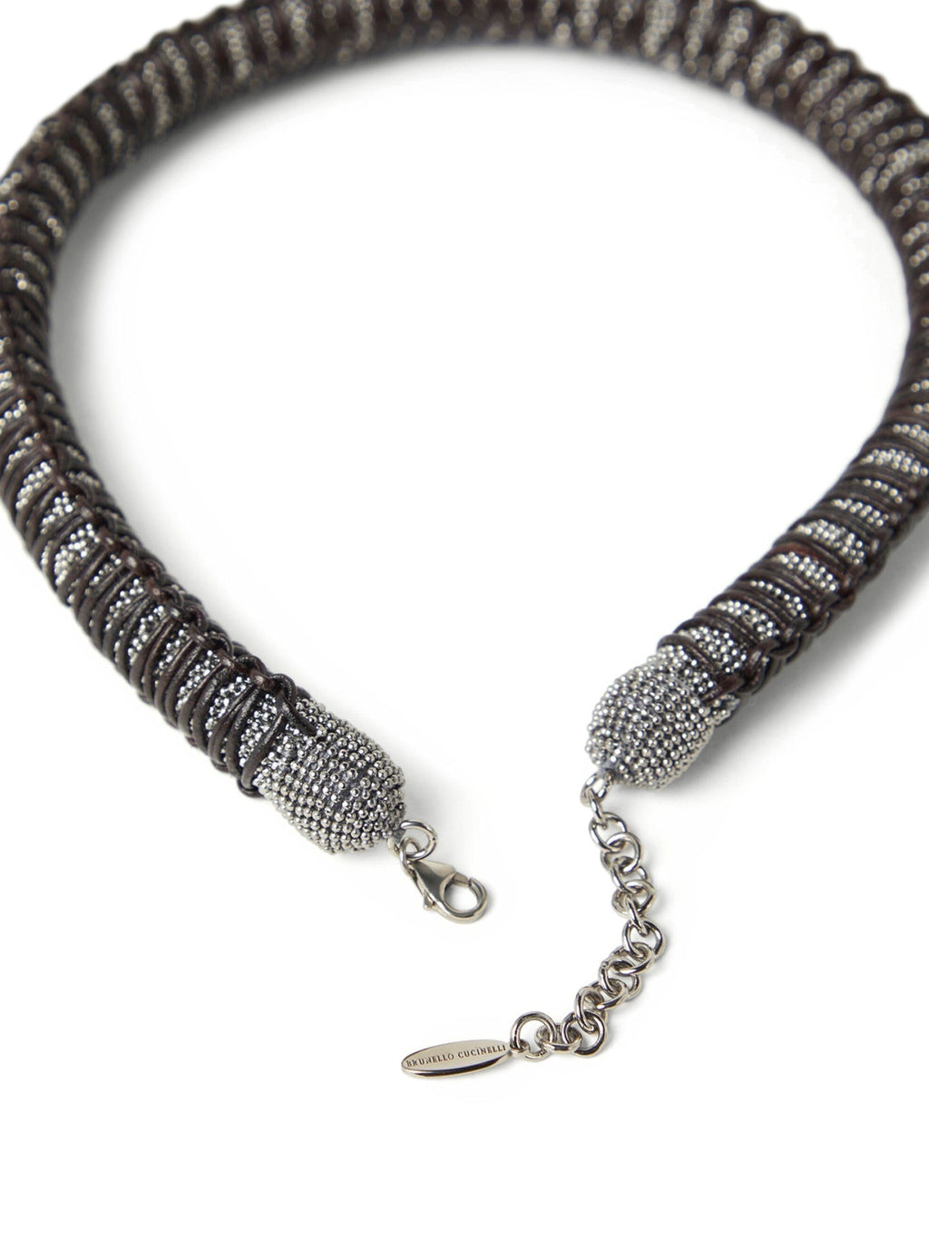 Brunello Cucinelli Silver Brass Necklace