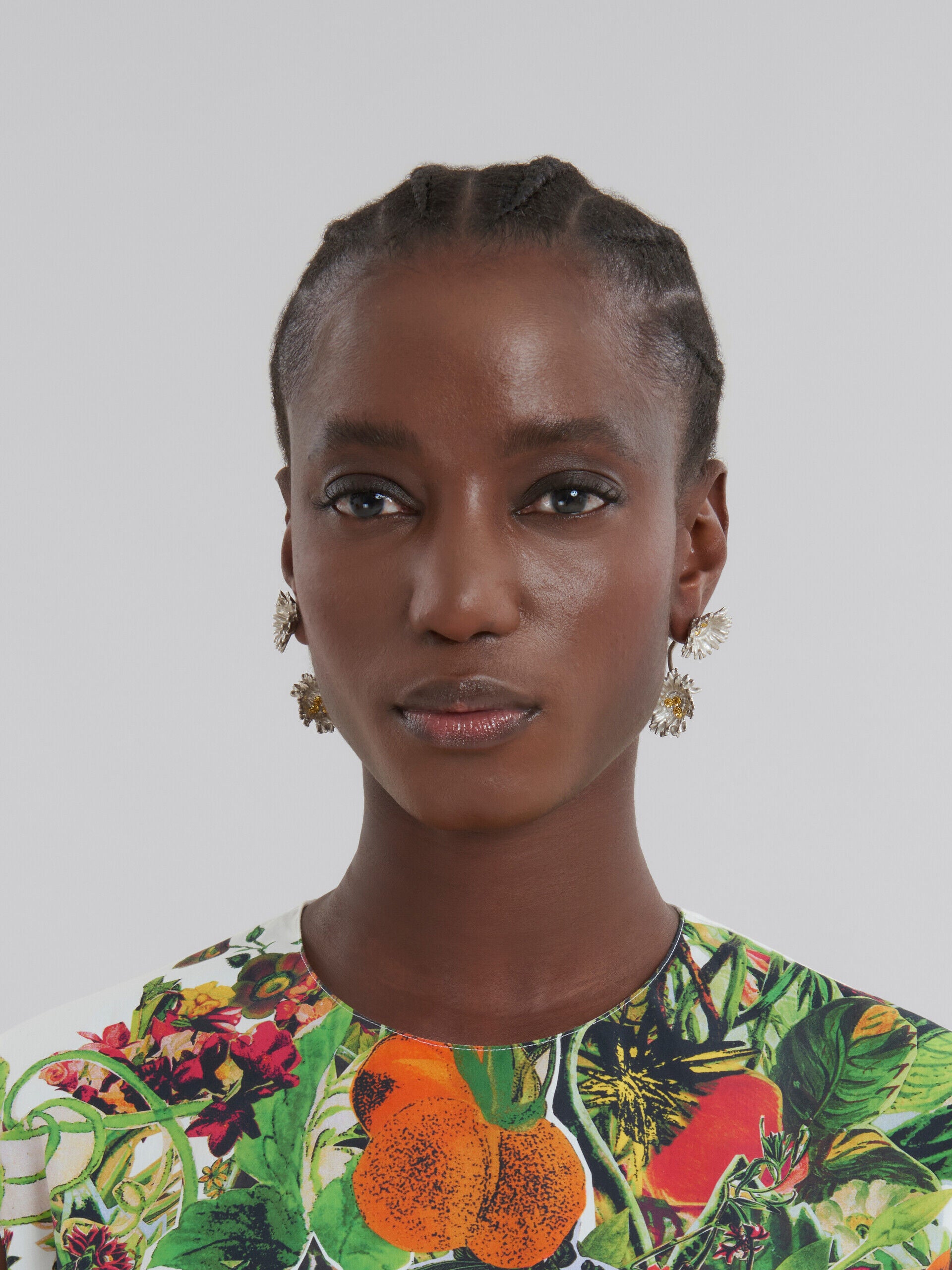 Marni Yellow Fibres Earrings