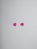 Marni Fuchsia Fibres Earrings