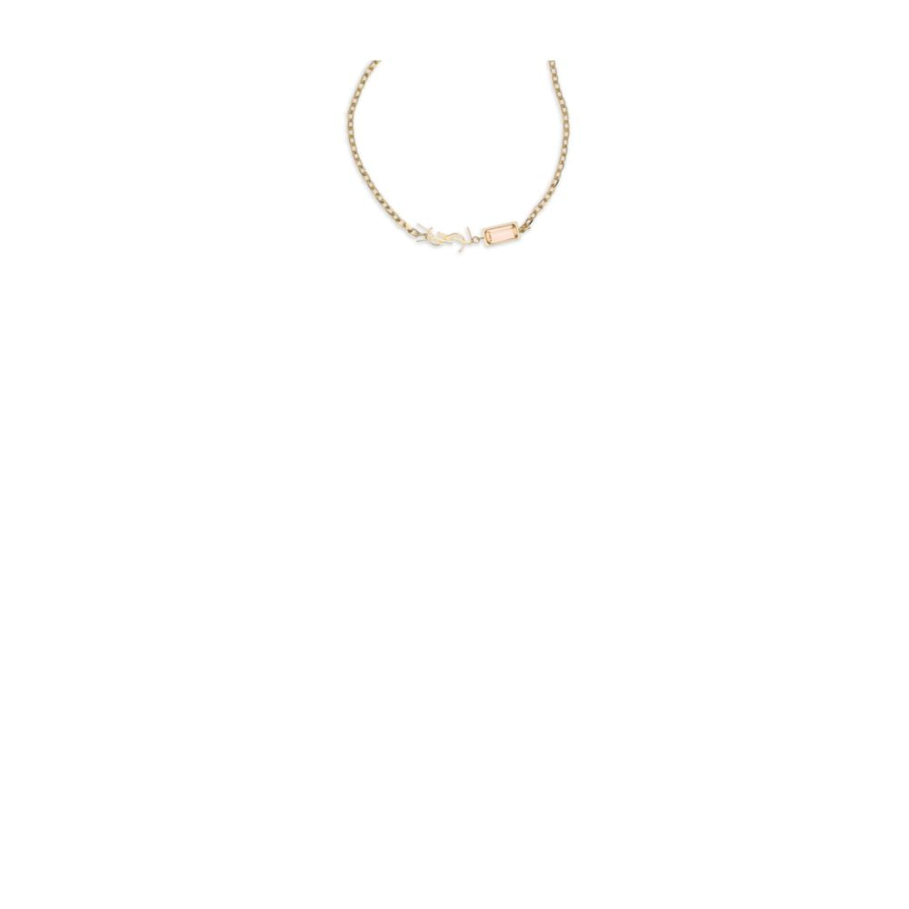 Saint Laurent Gold Metal Bracelet