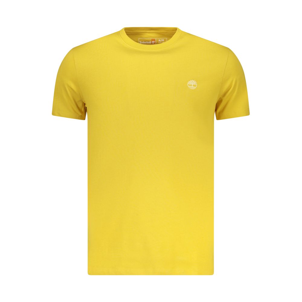 Timberland Yellow Cotton Mens T-Shirt
