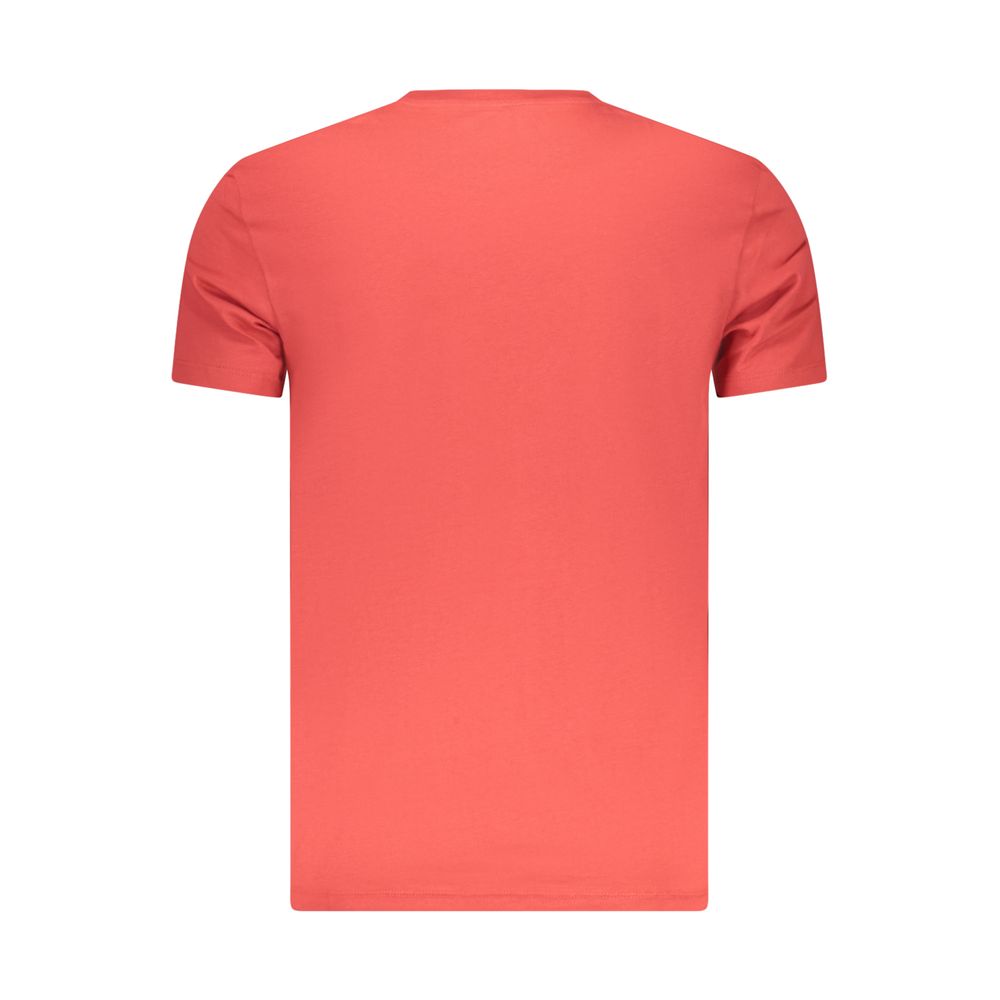 Timberland Red Organic Cotton Men T-Shirt