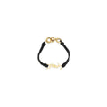 Saint Laurent Black Calf Leather Bos Taurus Bracelet