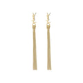 Saint Laurent Gold Brass Earrings