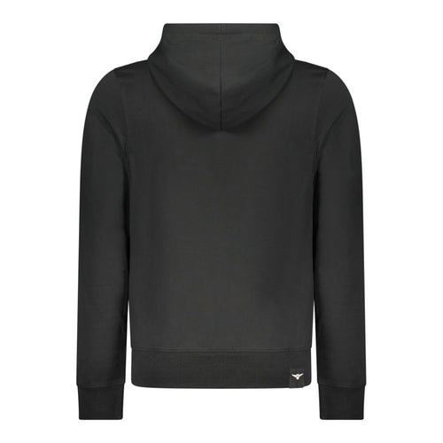Accademia Militare Black Cotton Men's Hoodie