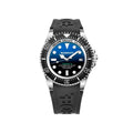 Bobroff Black Rubber Sport Watch
