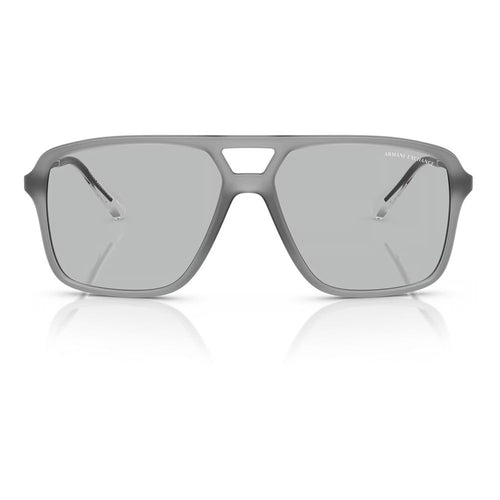 Armani Exchange Gray Injected Sunglasses