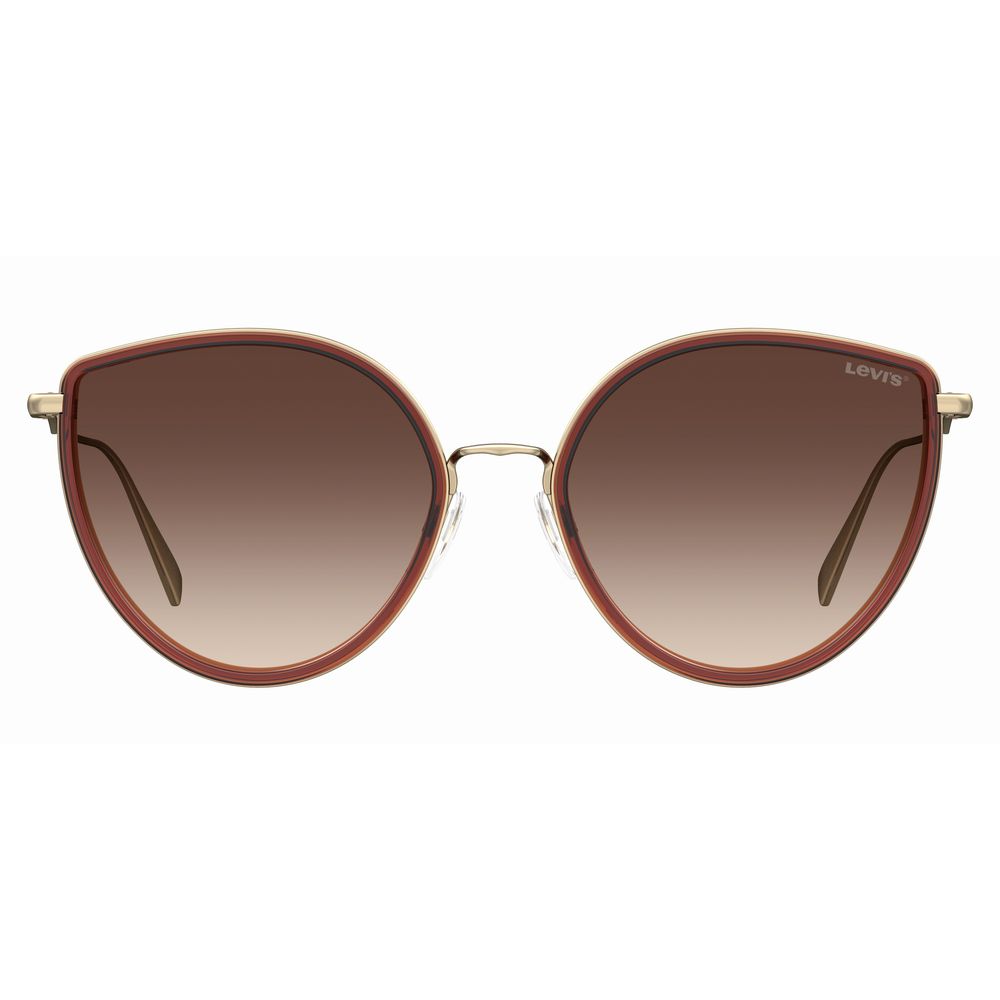 Levi's Brown Metal Sunglasses