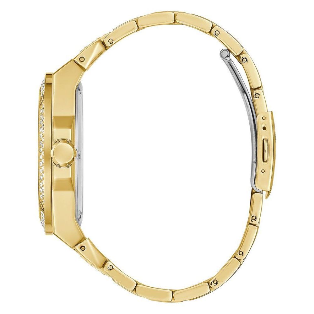 Guess Gold Stainless Steel Dress Watch
