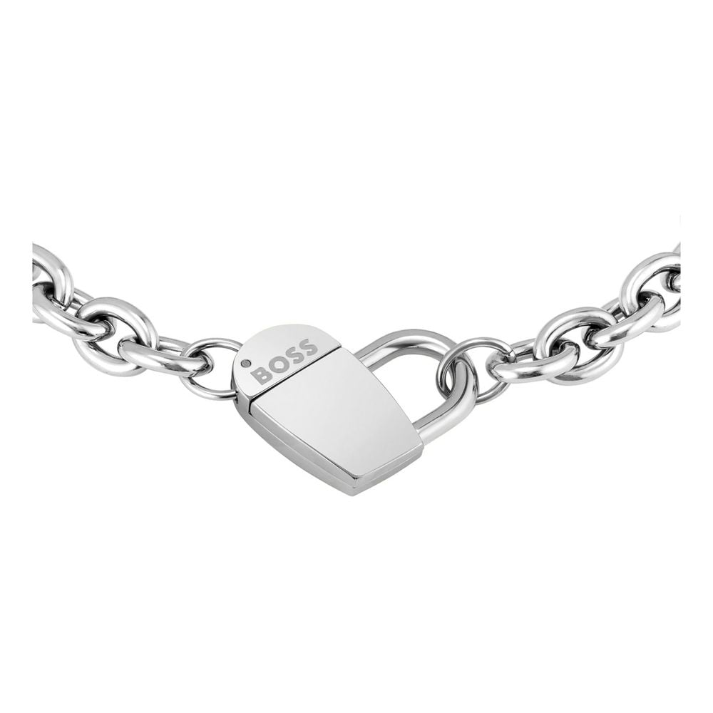 Hugo Boss Gray Stainless Steel Bracelet