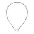 Hugo Boss Gray Stainless Steel Necklace