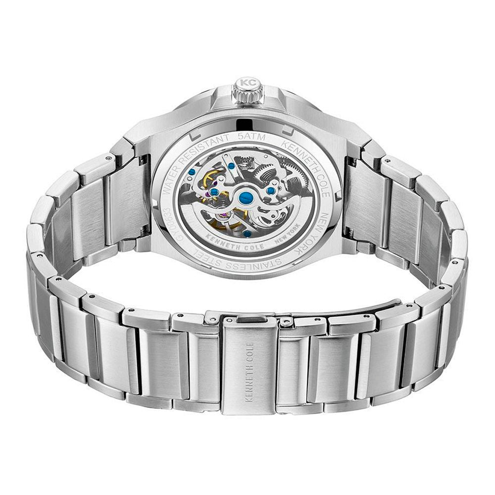 Kenneth Cole Gray Stainless Steel Dress Watch